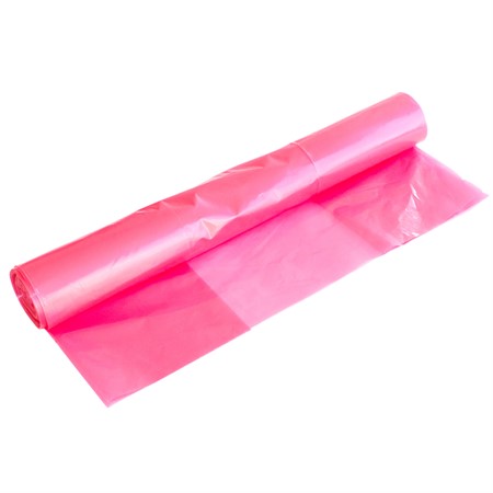 Sopsäck dissipativ 125L LD 50my rosa