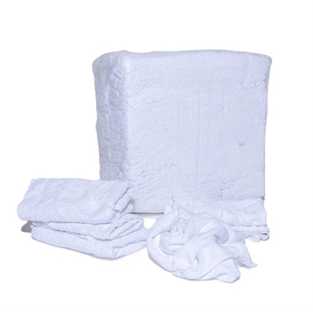 Frottétrasor vit 100 % bomull 8 kg