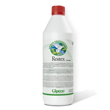 Rostex fläckbort rostlösare pH 0,5 1,4 kg Gipeco