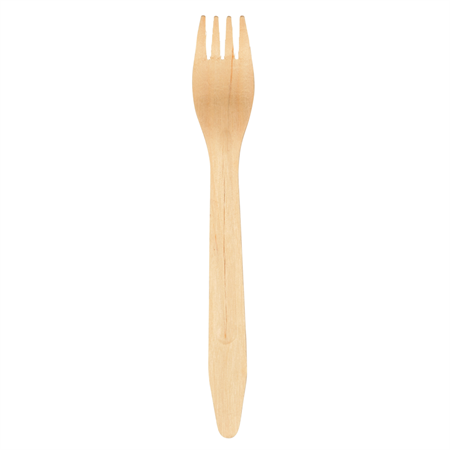 Gaffel trä 16cm Gastro