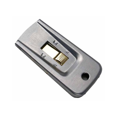 Clickskrapa 4cm Metall Unger