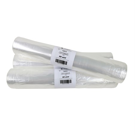 Papperskorgspåse 40L Transp LDPE
