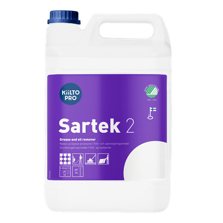 Sartek 2 grovrent pH13 5L Kiilto Pro