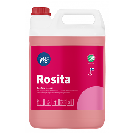 Rosita sanitetsrent pH5,5 5L Kiilto Pro