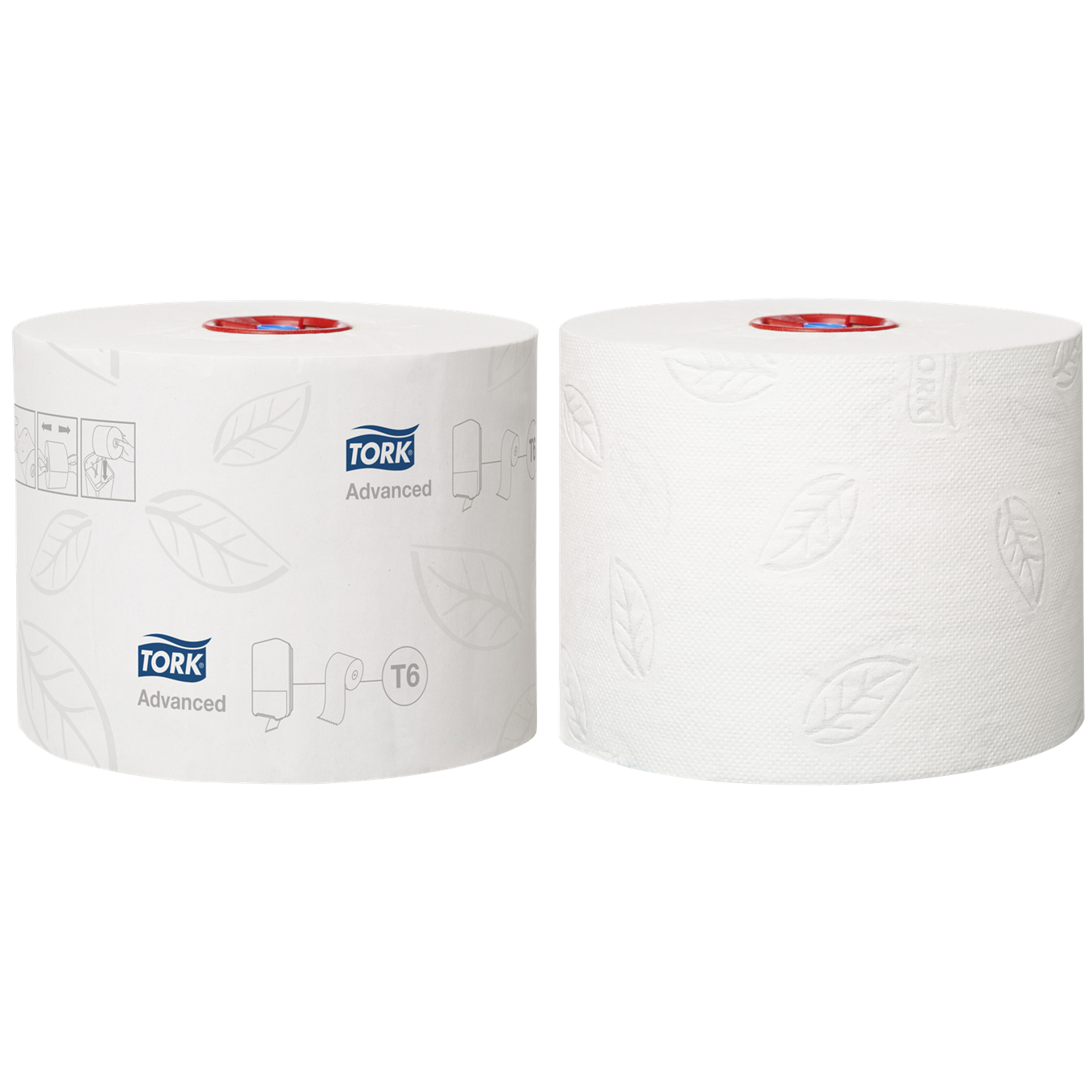 Toapapper Tork Mid-Size Advanced 2-lags T6 System